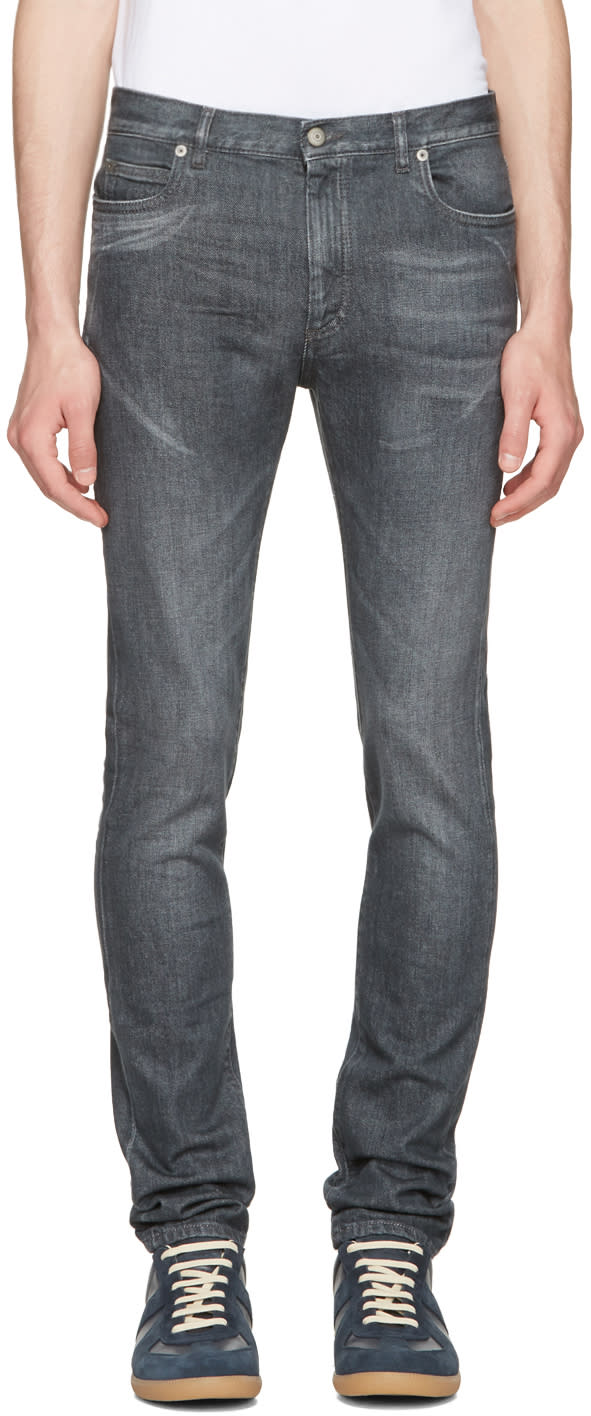 Maison Margiela Grey Washed Jeans