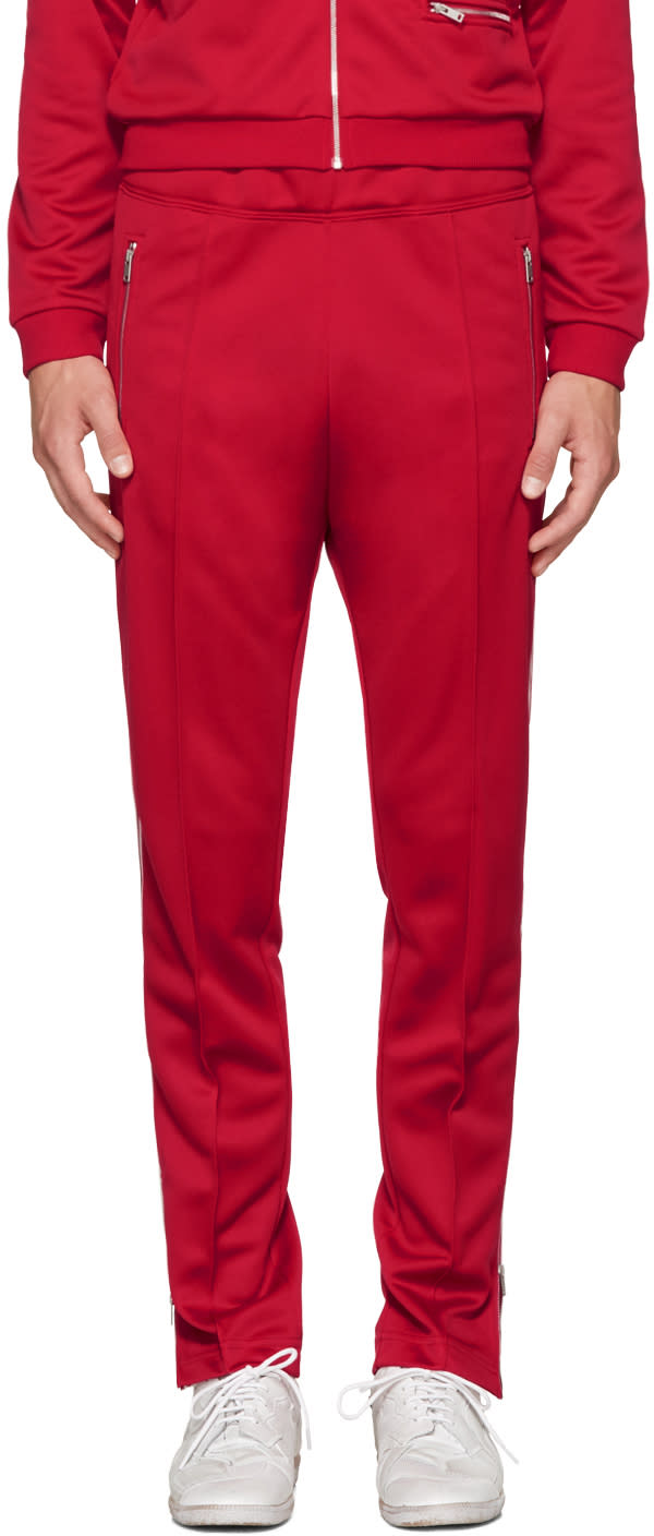 Maison Margiela Red Track Pants
