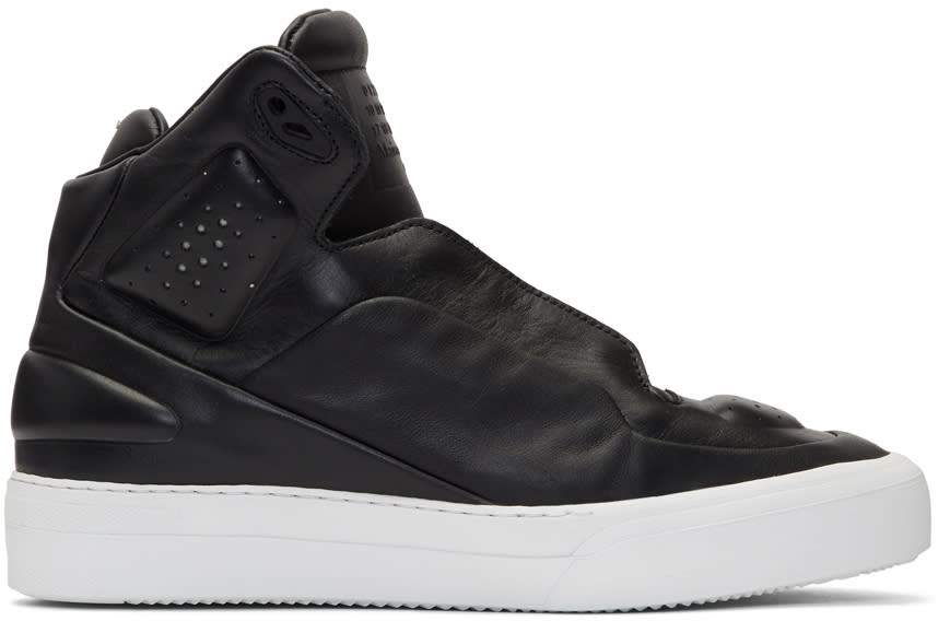 Maison Margiela Black High Frequency High-top Sneakers