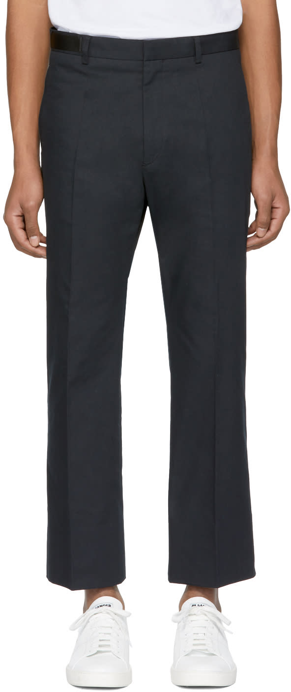 Jil Sander Black Norman Trousers