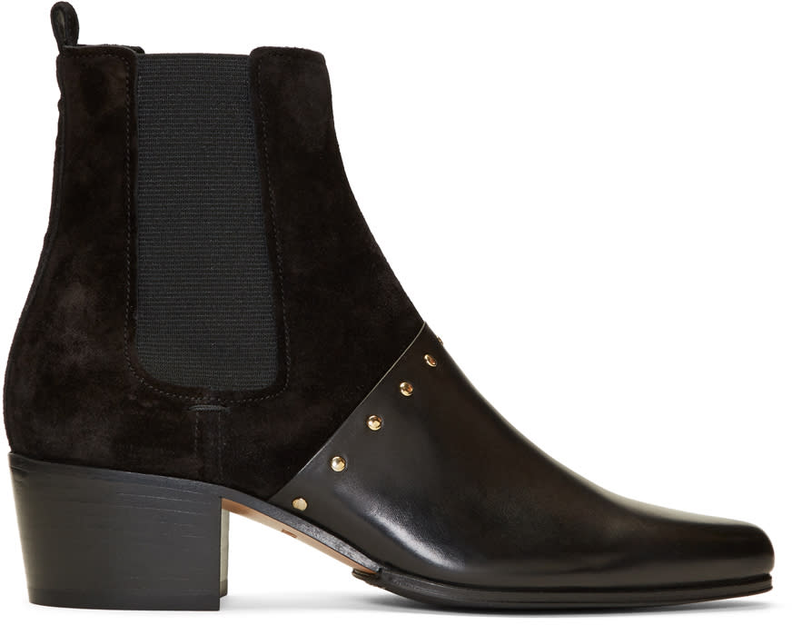 Balmain Black Artemisia Chelsea Boots