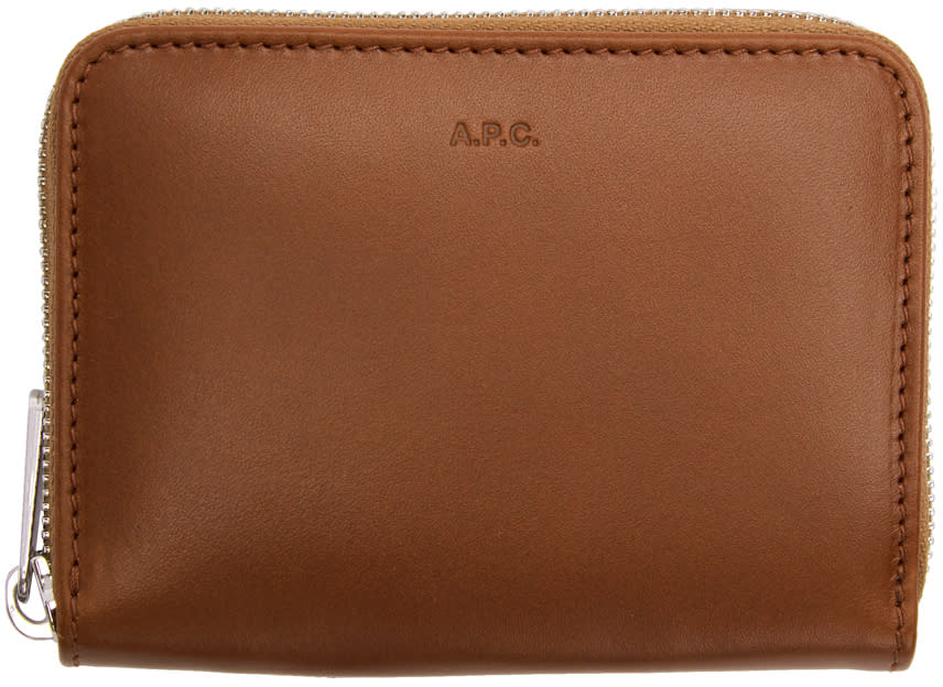 A.p.c. Brown Dallas Wallet