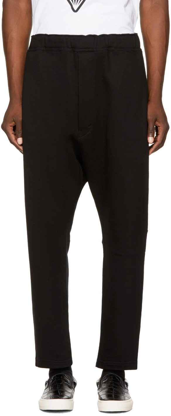Junya Watanabe Black Drawstring Lounge Pants