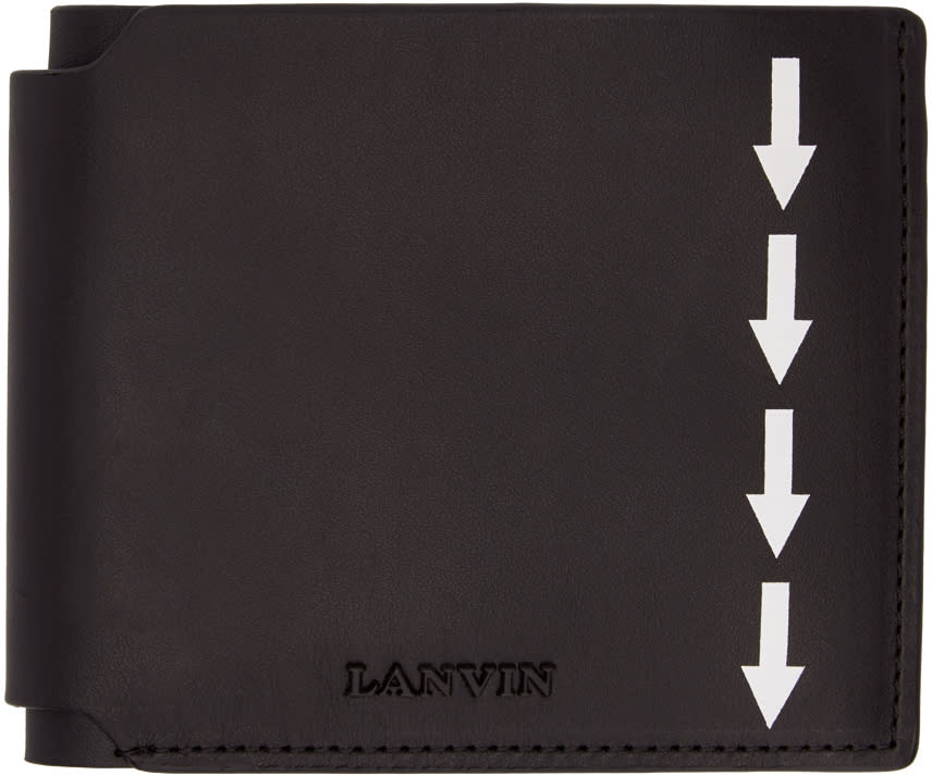 Lanvin Black Arrow Wallet