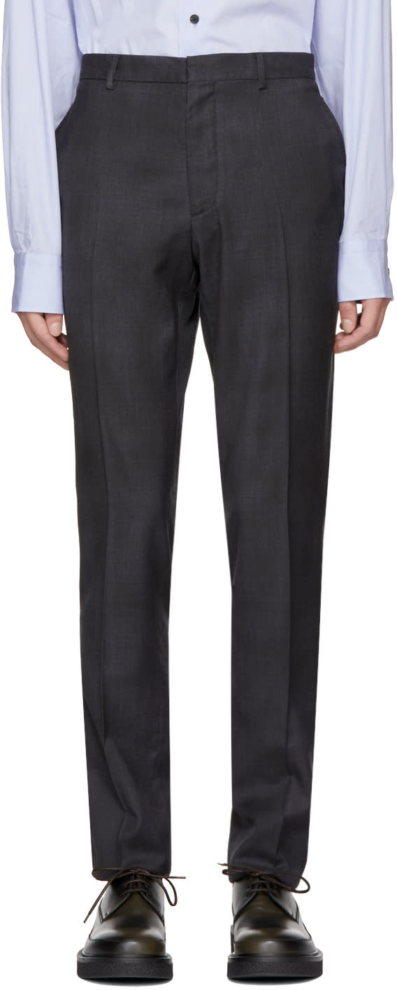 Lanvin Grey Skinny Trousers