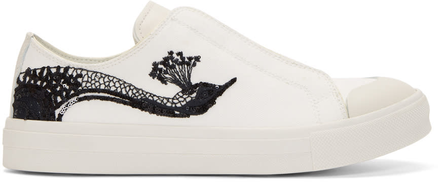 Alexander Mcqueen Off-white Peacock Sneakers