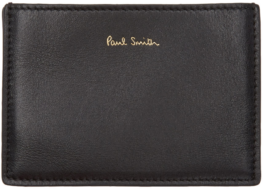 Paul Smith Black Concertina Card Holder