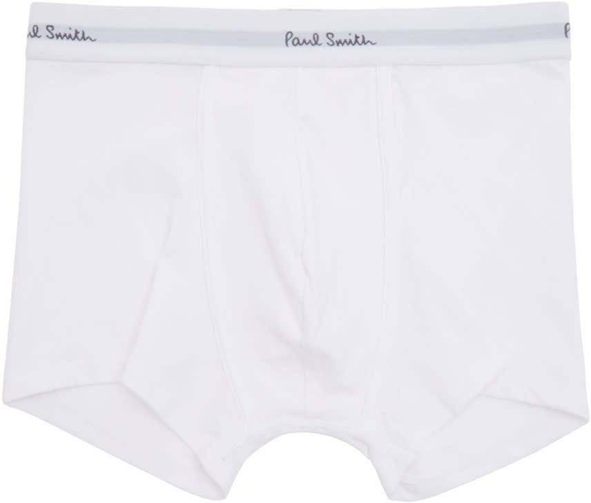 Paul Smith Three-pack White Logo Boxer Briefs