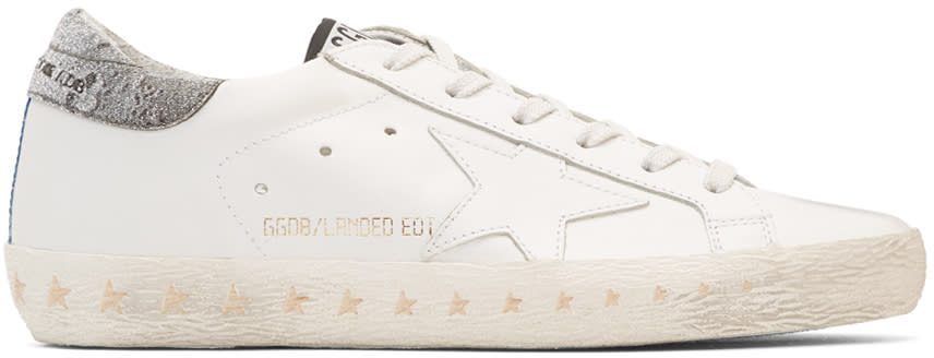 Golden Goose White Anniversary Limited Edition Superstar Sneakers