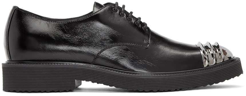 Giuseppe Zanotti Black Tyson Oxfords