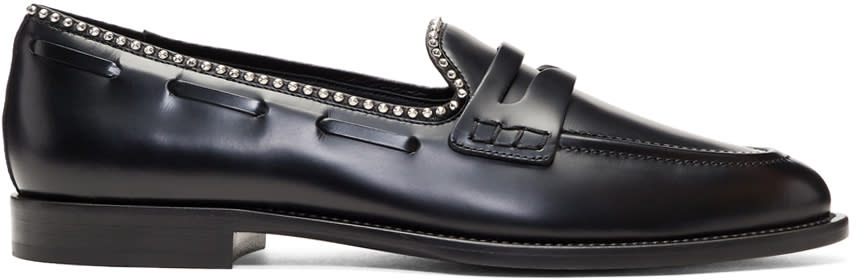 Giuseppe Zanotti Black Wainer Loafers