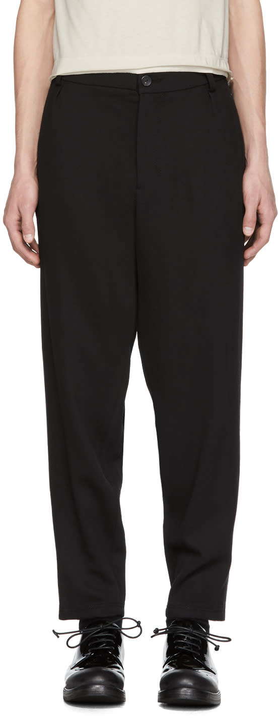 Damir Doma Black Wool Paal Trousers