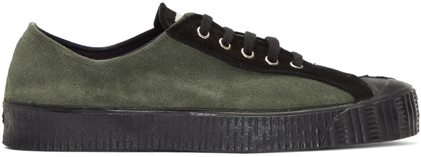 Comme Des Garcons Shirt Green Spalwart Edition Sneakers