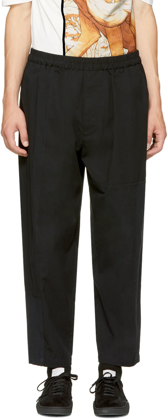 3.1 Phillip Lim Black Patchwork Trousers
