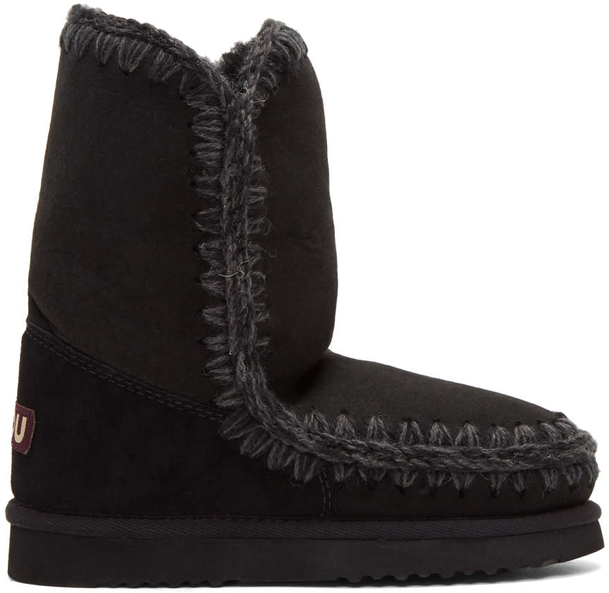 Mou Black Eskimo 24 Boots