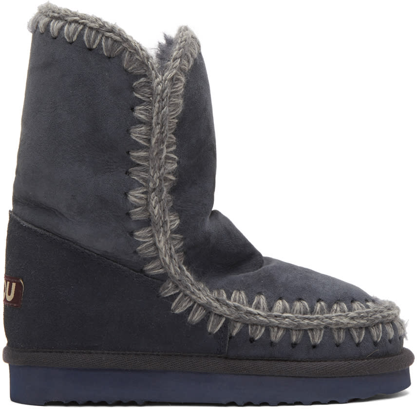 Mou Navy Eskimo 24 Boots