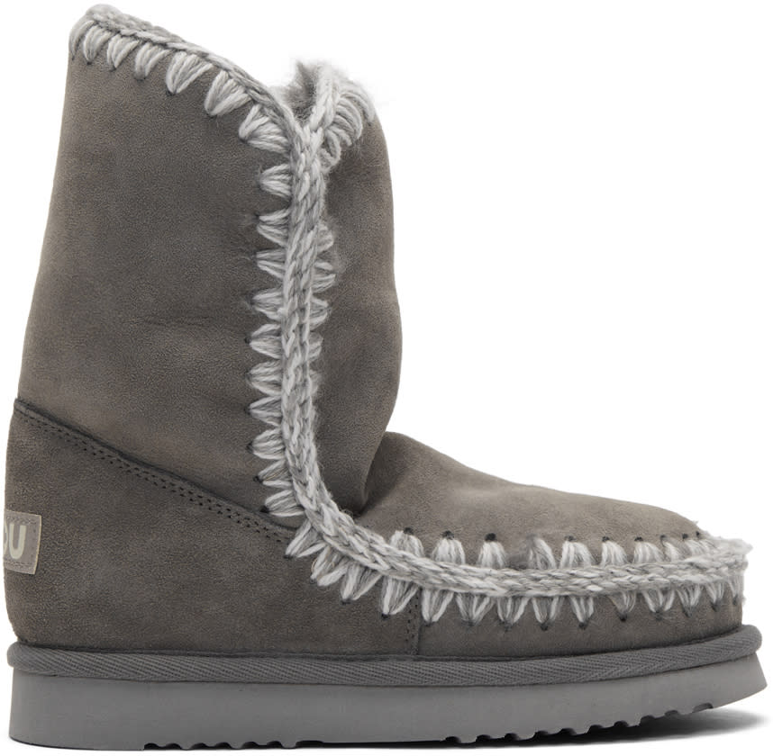 Mou Grey Eskimo 24 Boots