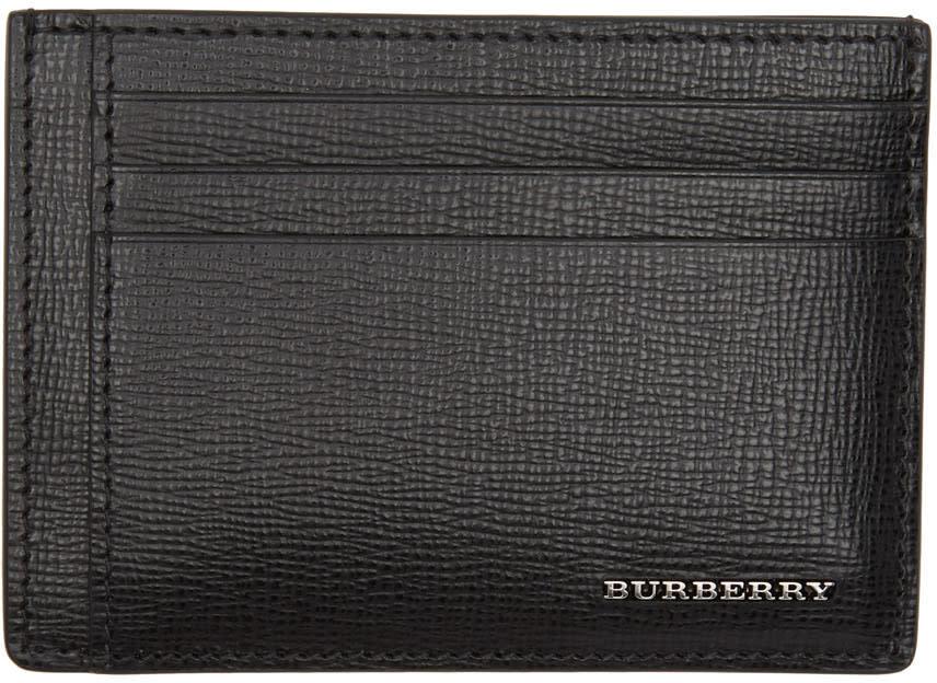 Burberry Black London Card Holder
