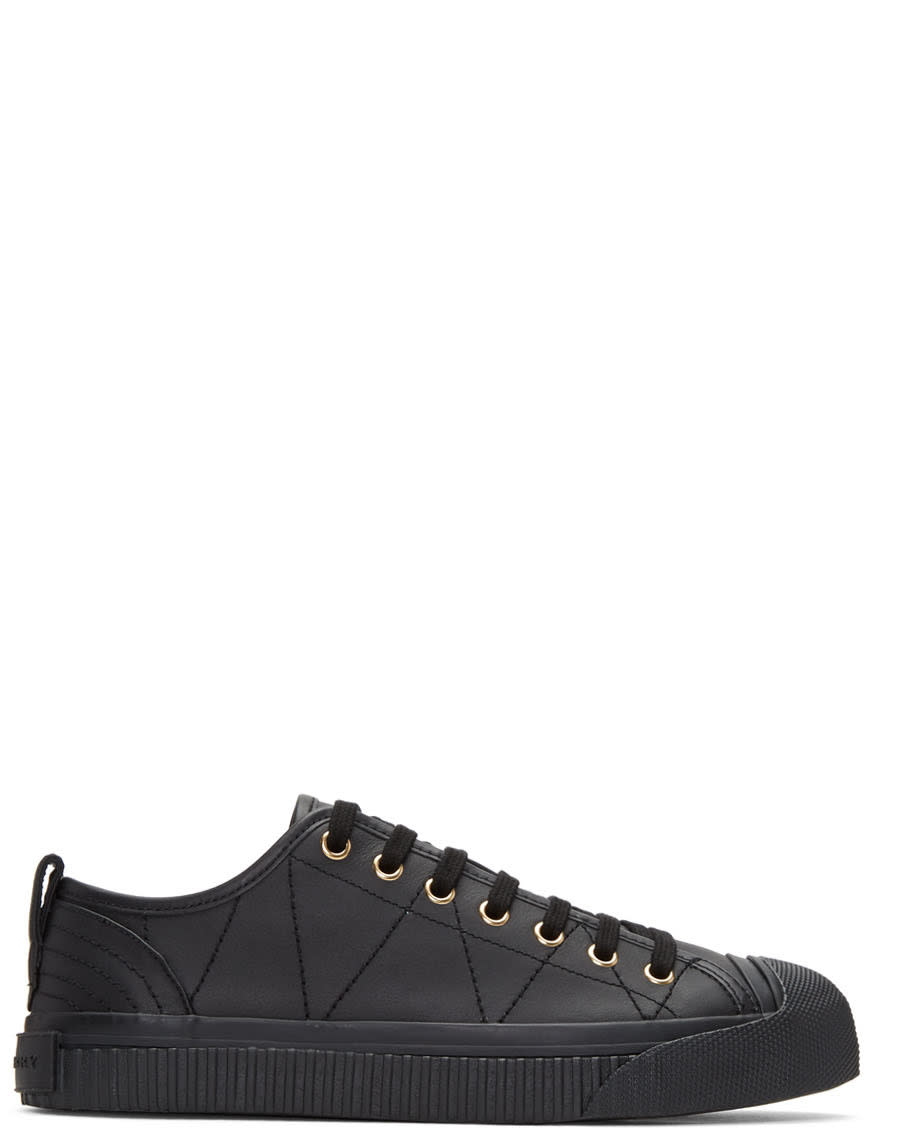 Burberry Black Kilbourne Sneakers