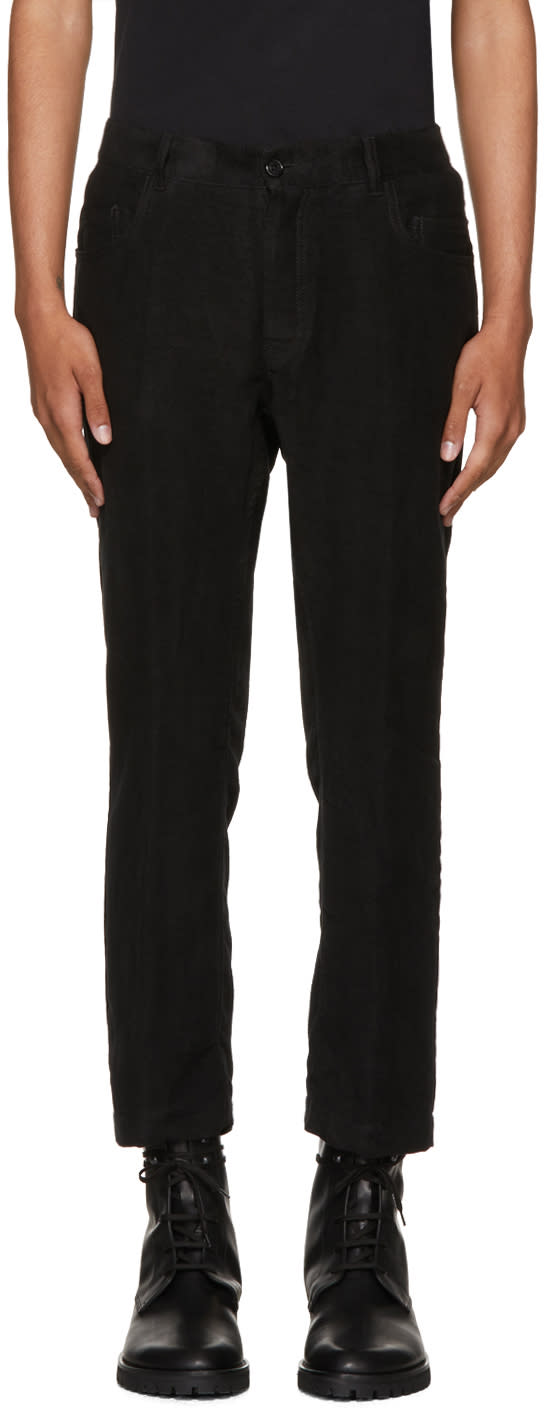 Ann Demeulemeester Black Niles Trousers