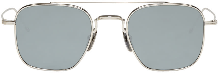 Thom Browne Silver Tb 907 Sunglasses