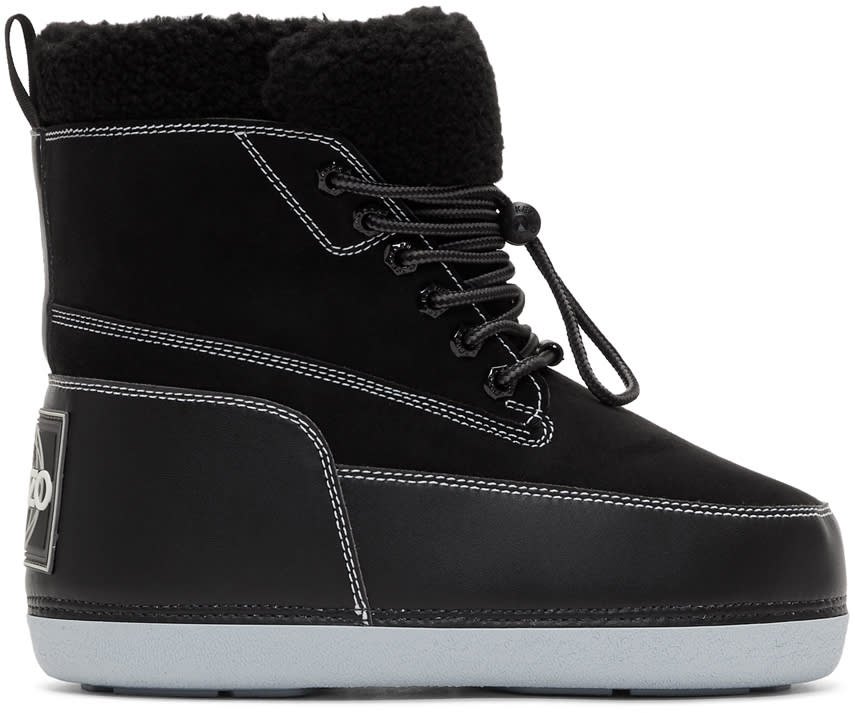 Kenzo Black Nebraska Boots
