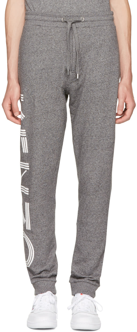 Kenzo Grey Logo Jogpant Lounge Pants