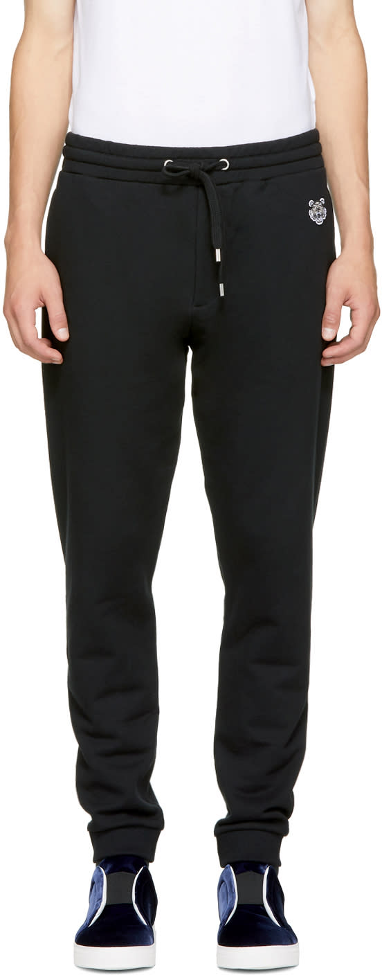 Kenzo Black Tiger Crest Lounge Pants