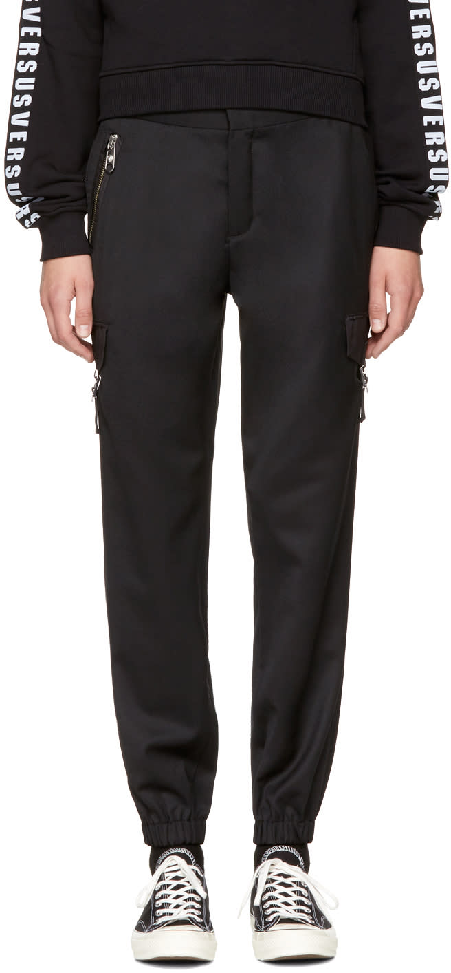 Versus Black Cargo Pants