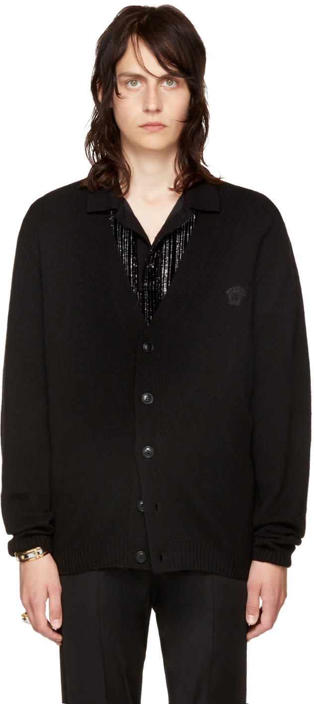 versace black sweater