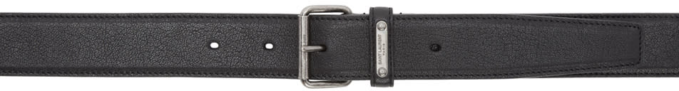 Saint Laurent Black Id Belt