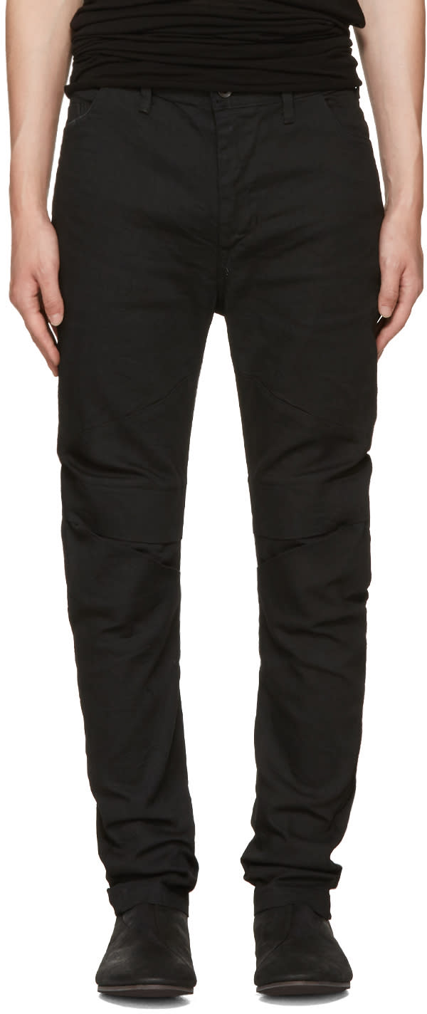 Julius Black Indirect Arched Jeans