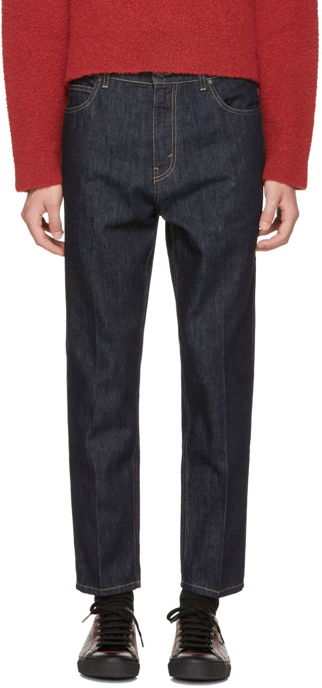Stella Mccartney Navy Denzel Carrot Jeans