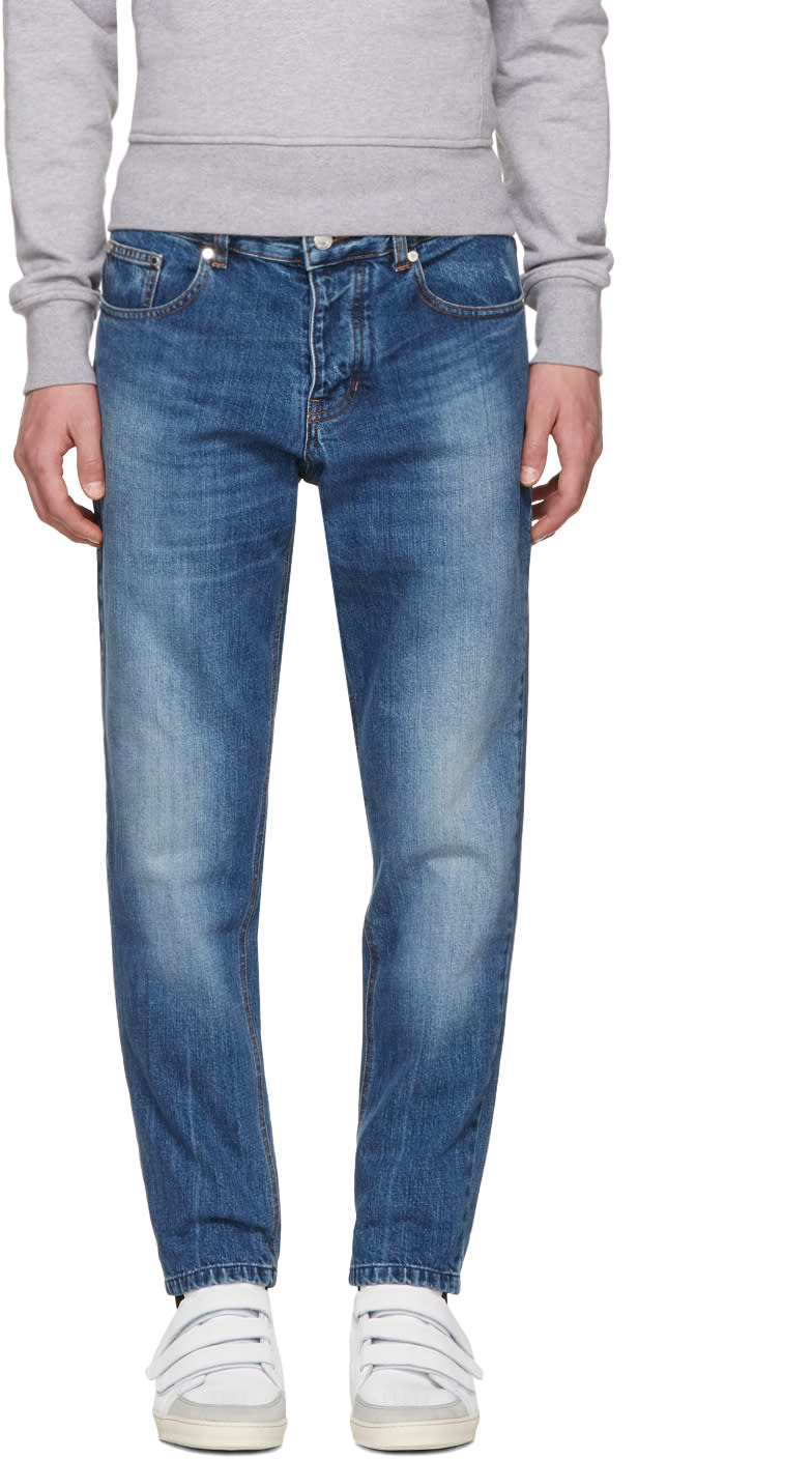 Ami Alexandre Mattiussi Blue Carrot Fit Jeans