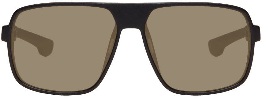 Mykita Black Daggoo Sunglasses