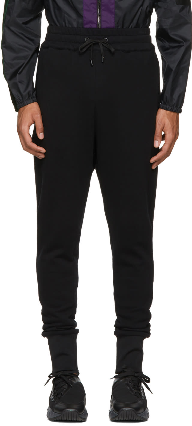 Pyer Moss Black Slouched Gym Pants