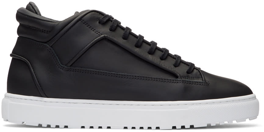 Etq Amsterdam Black Mid 2 Sneakers