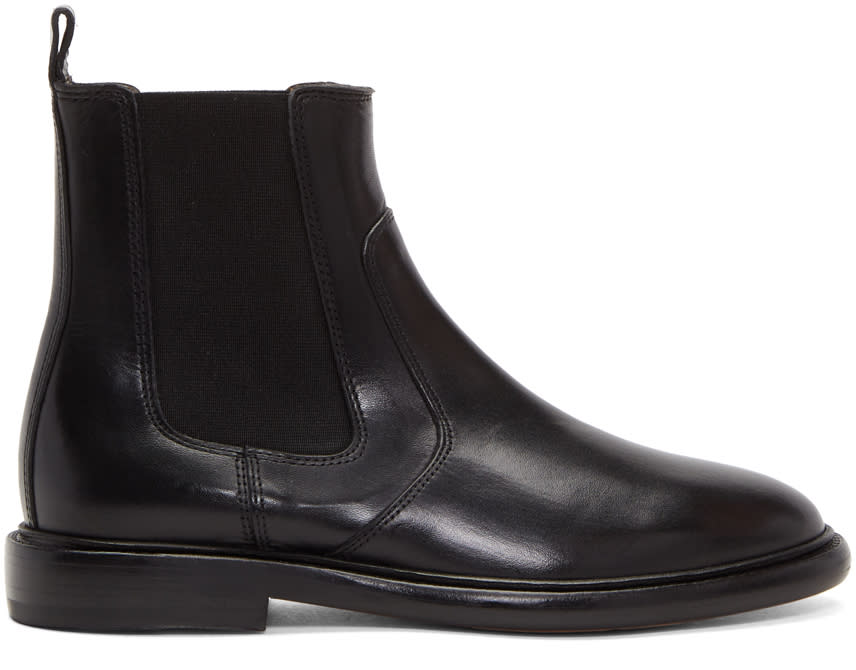Isabel Marant Black Chelay Chelsea Boots