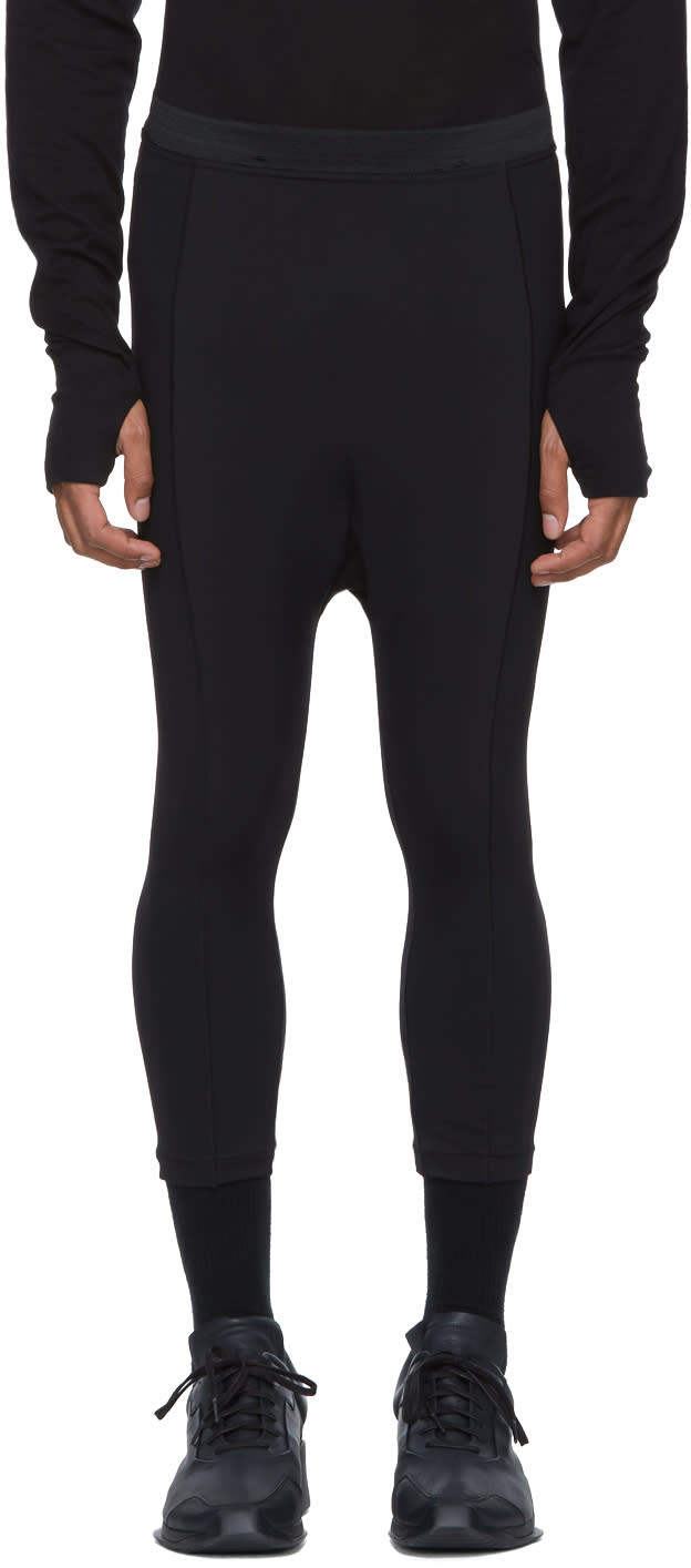 11 By Boris Bidjan Saberi Black Block Stripes Track Pants
