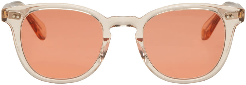Garrett Leight Pink Mckinley Sunglasses