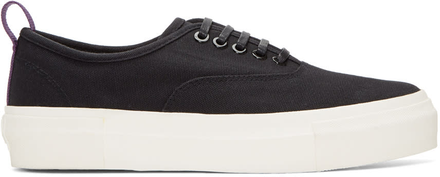 Eytys Black Canvas Mother Sneakers