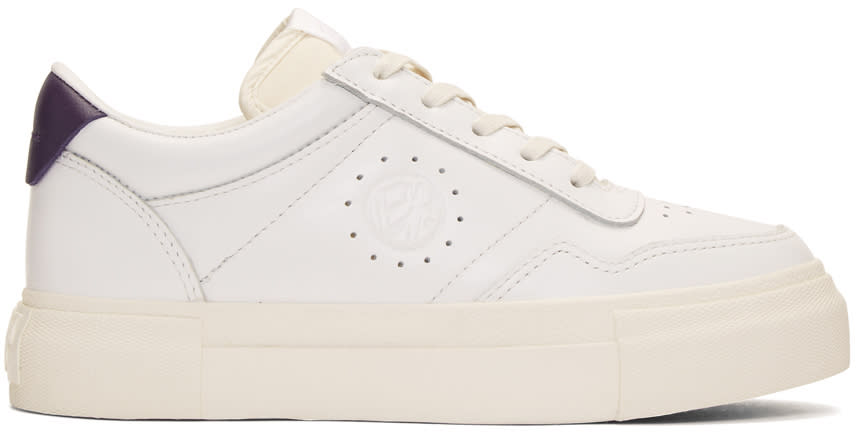 Eytys White Leather Arena Sneakers