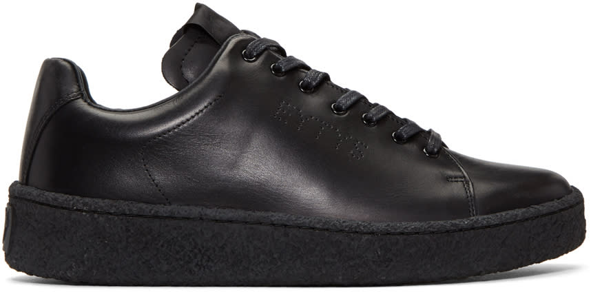 Eytys Black Leather Ace Sneakers