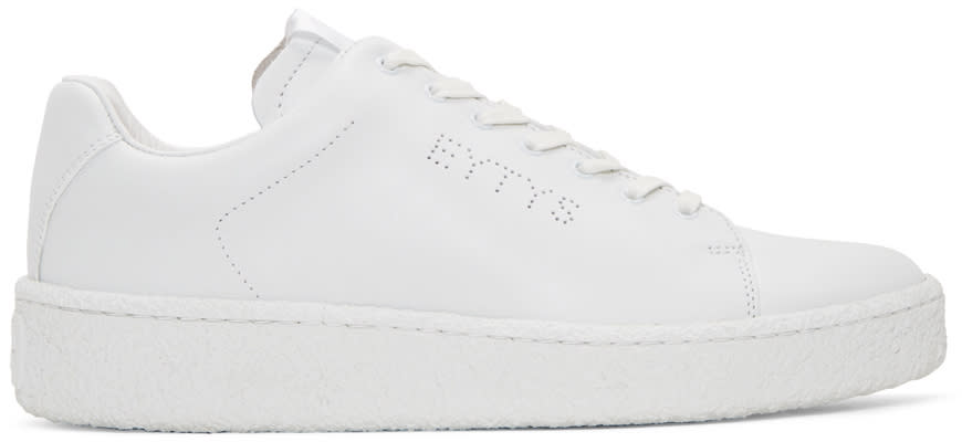 Eytys White Leather Ace Sneakers