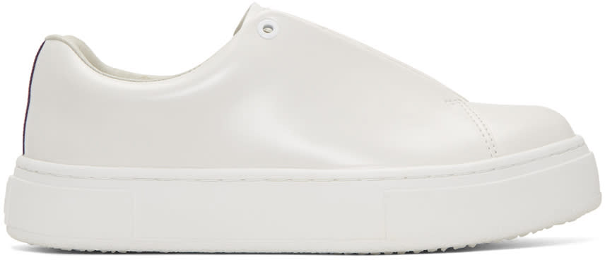 Eytys White Leather Doja Sneakers