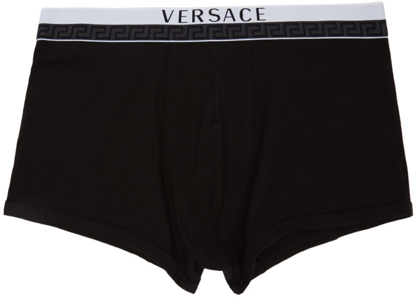 Versace Underwear Three-pack Low-rise Logo Boxer Briefs