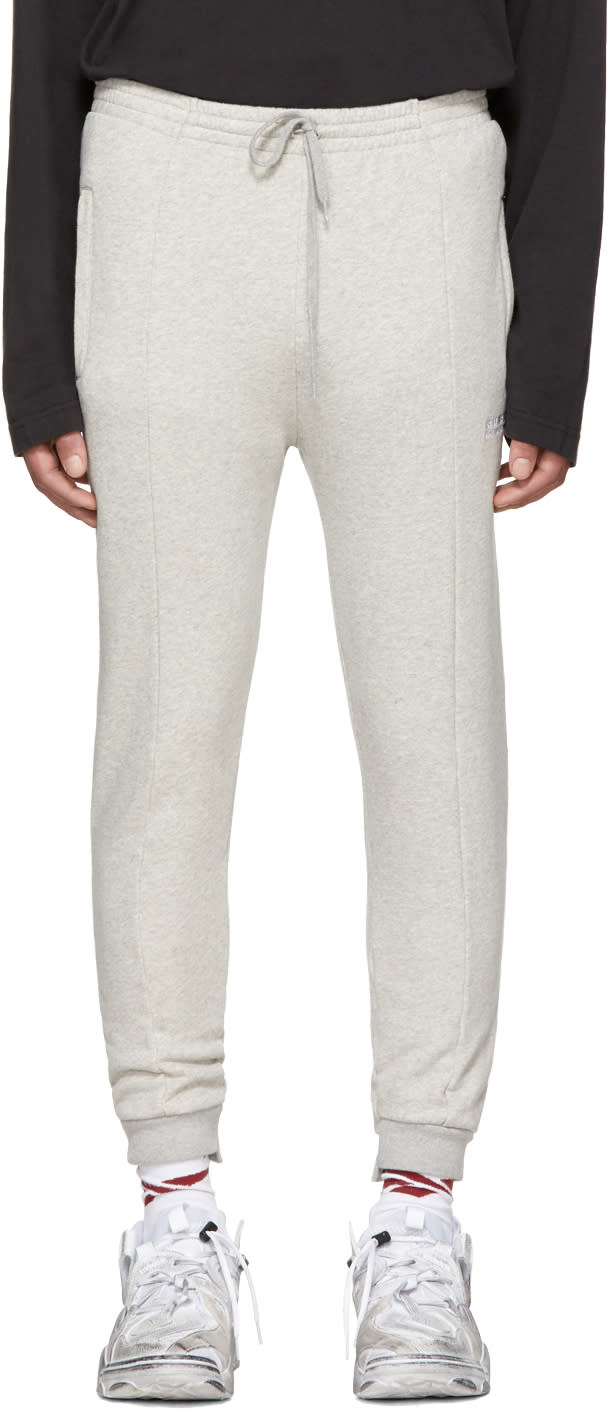 Vetements Grey Fitted Jogging Pants