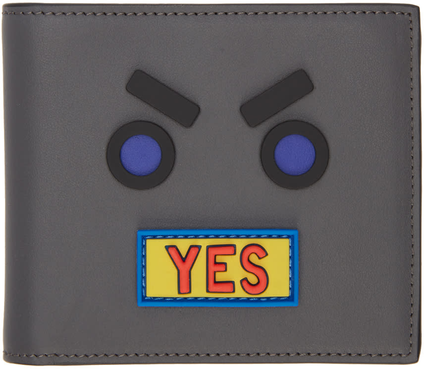Fendi Grey yes Wallet