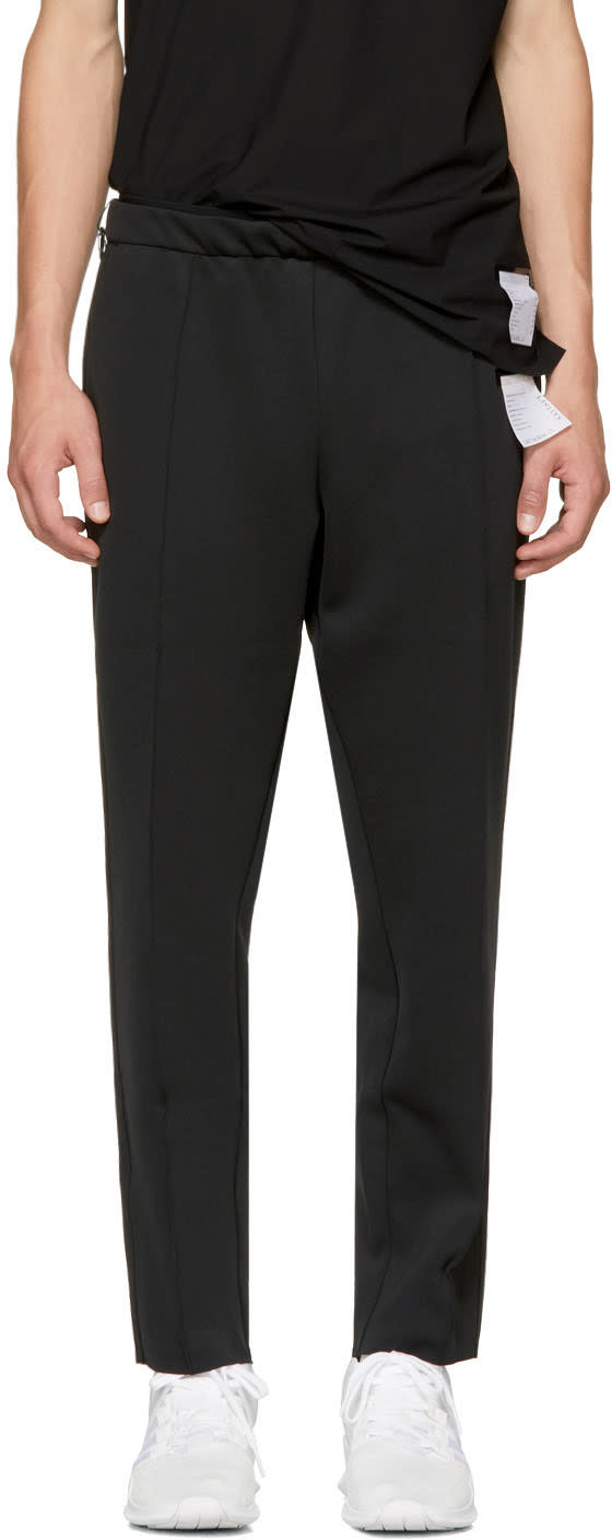 Satisfy Black Spacer Post-run Trousers