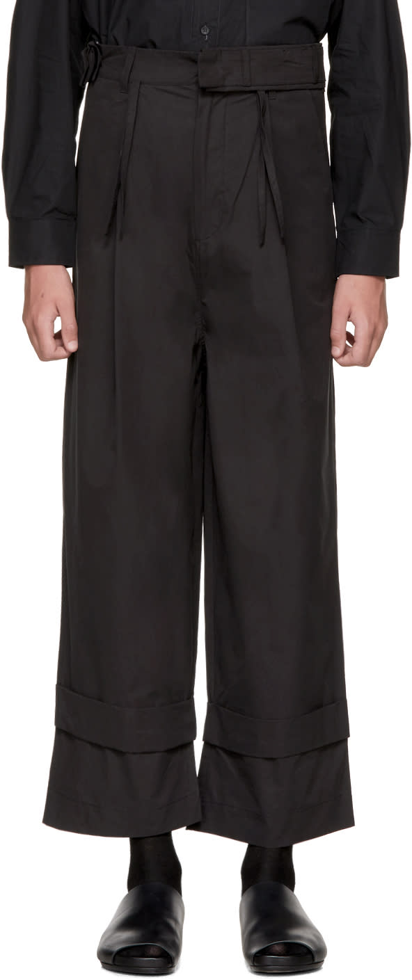 Craig Green Black Workwear Fisherman Trousers